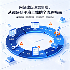 宿迁建站-网站改版注意事项：从调研到平稳上线的全流程指南