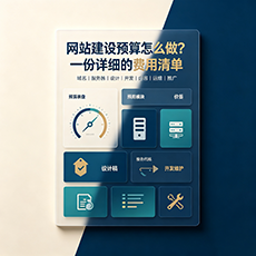 宿迁建站-网站建设预算怎么做?一份详细的费用清单