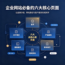 宿迁建站-企业网站必备的六大核心页面