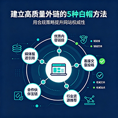 宿迁建站-建立高质量外链的5种白帽方法